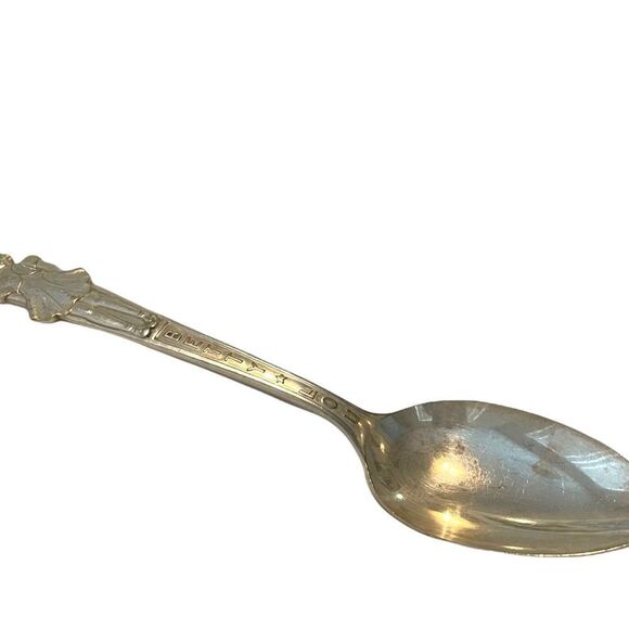 Vintage 1930s Betty Lou Carlton Silver Plate Souvenir Spoon Serving Flatware - Picture 4 of 15